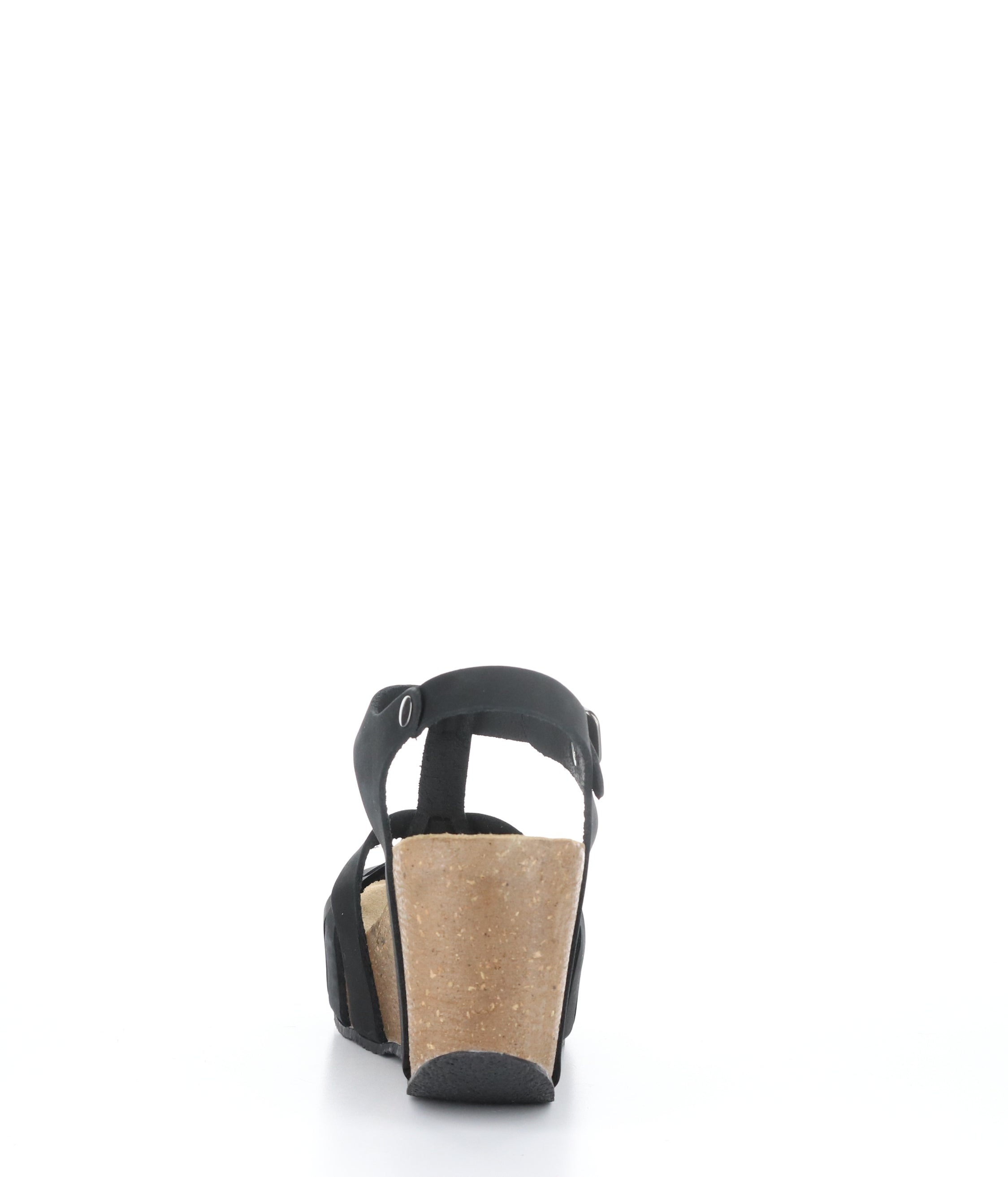 Black wedge sandals Revere