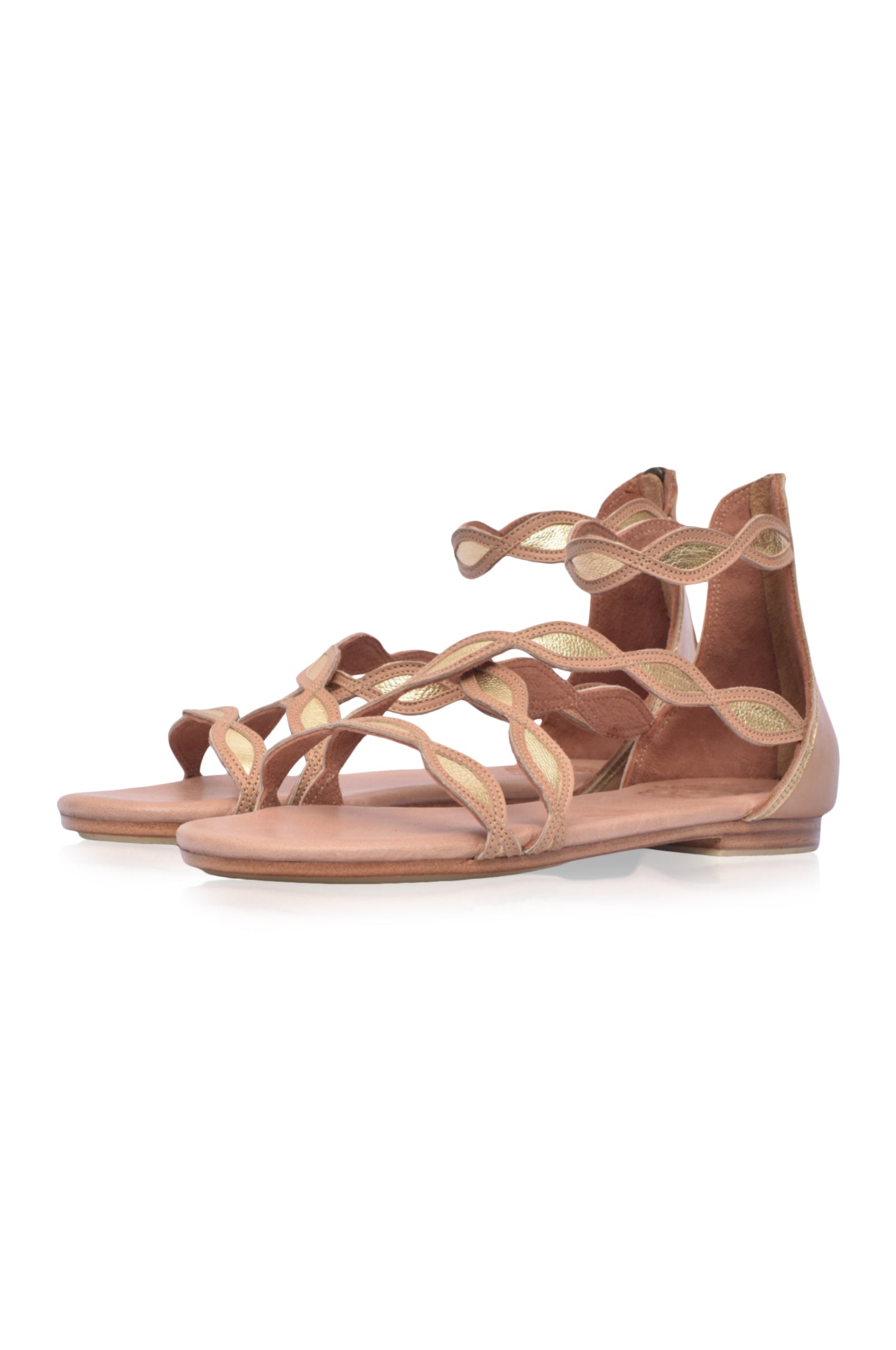 Blossom Leather Sandals for Sale