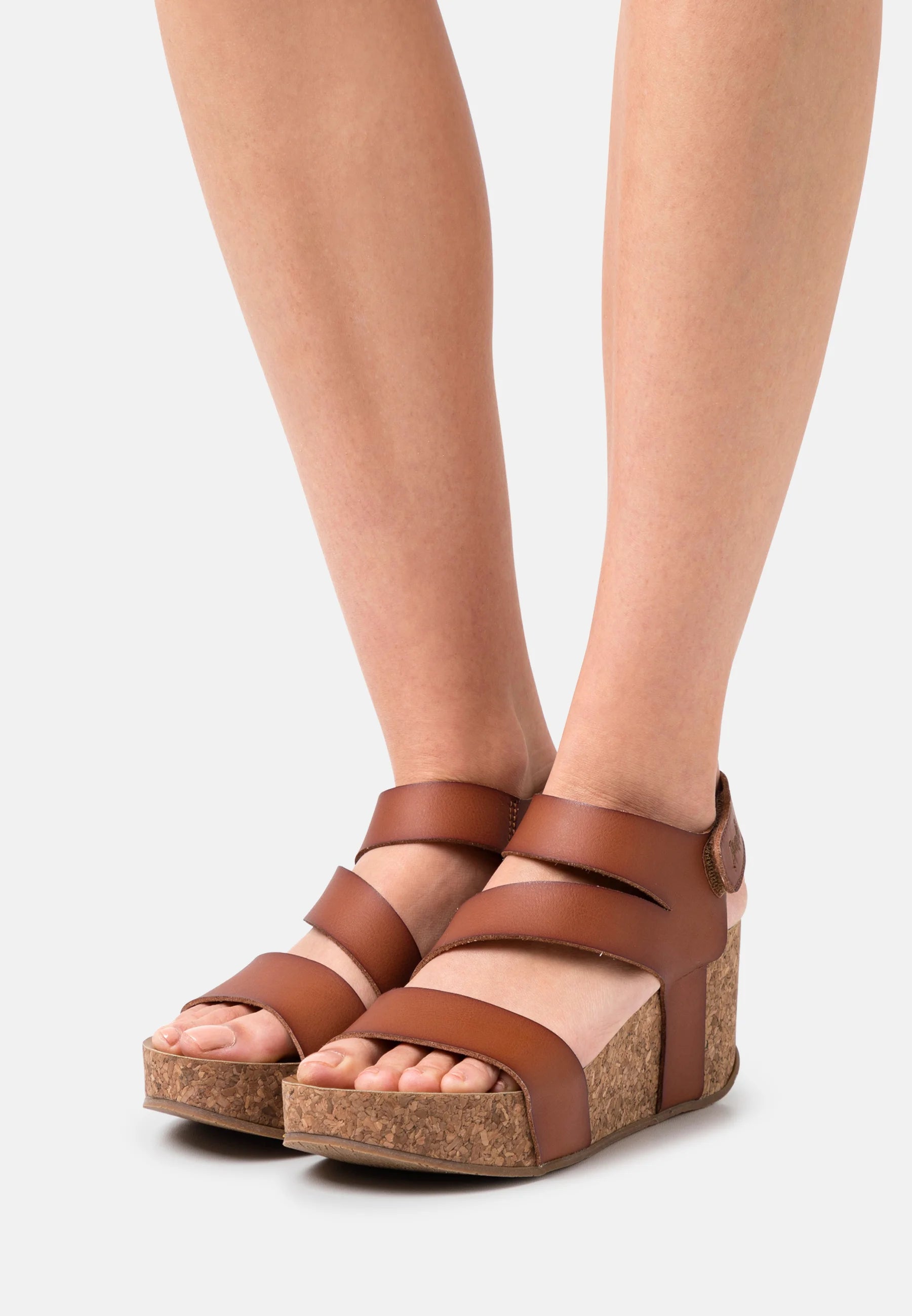 Blowfish Malibu Leelee Wedge Sandals - Brown