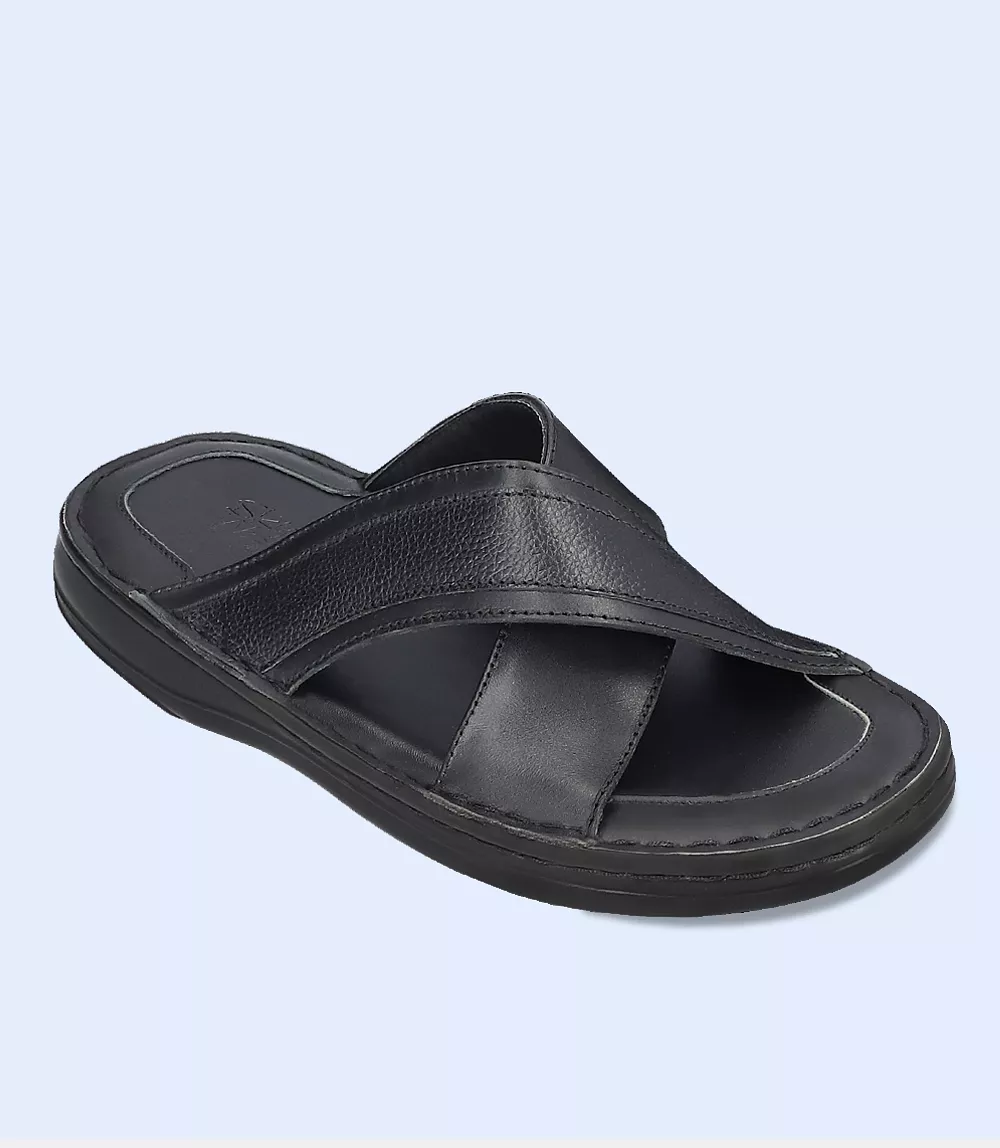 BM4820 Black Men Slipper