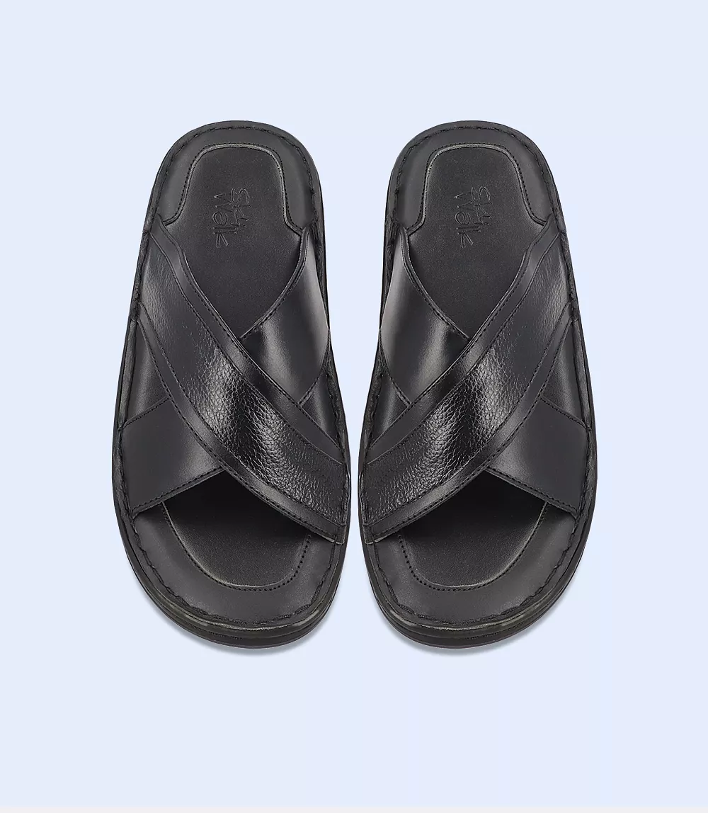 BM4820 Black Men Slipper