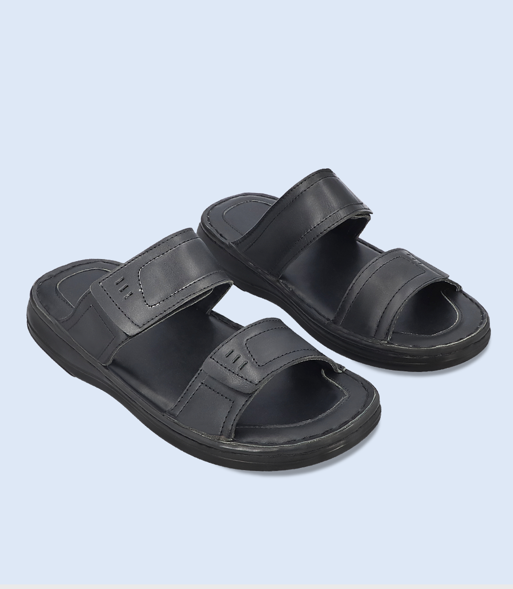 BM4821 black men slipper