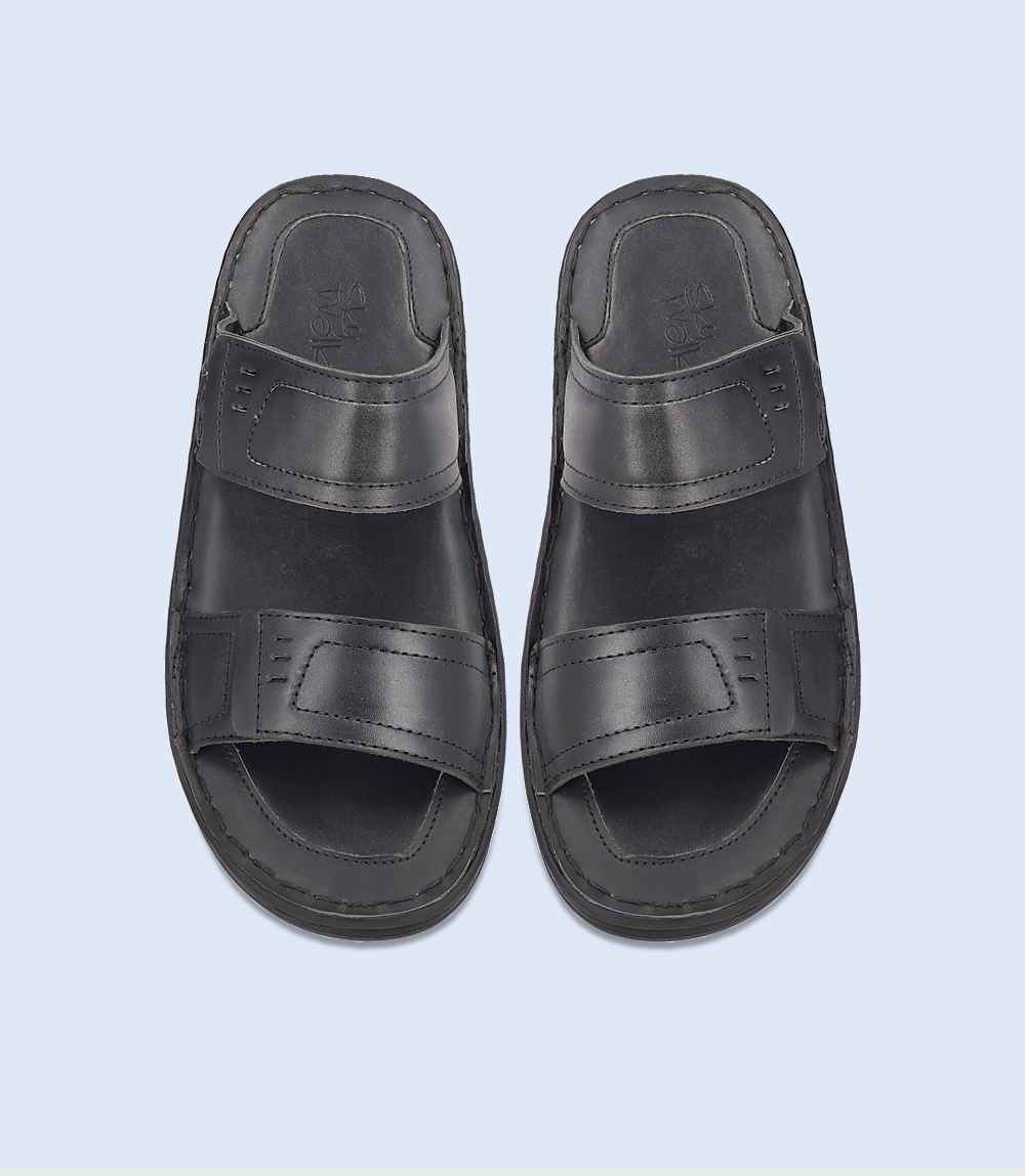 BM4821 black men slipper