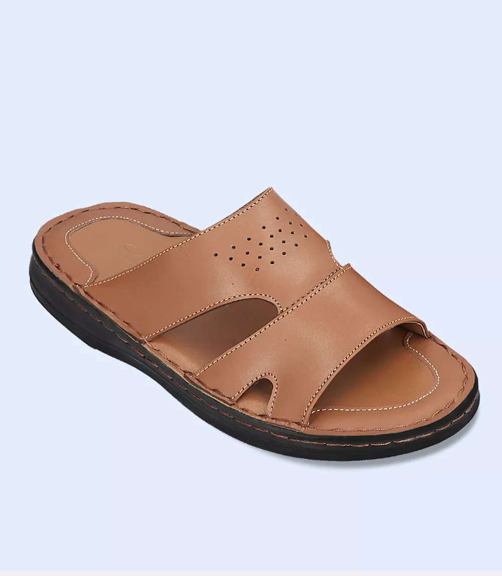 BM4822 Brown Men's Comfort Slipper