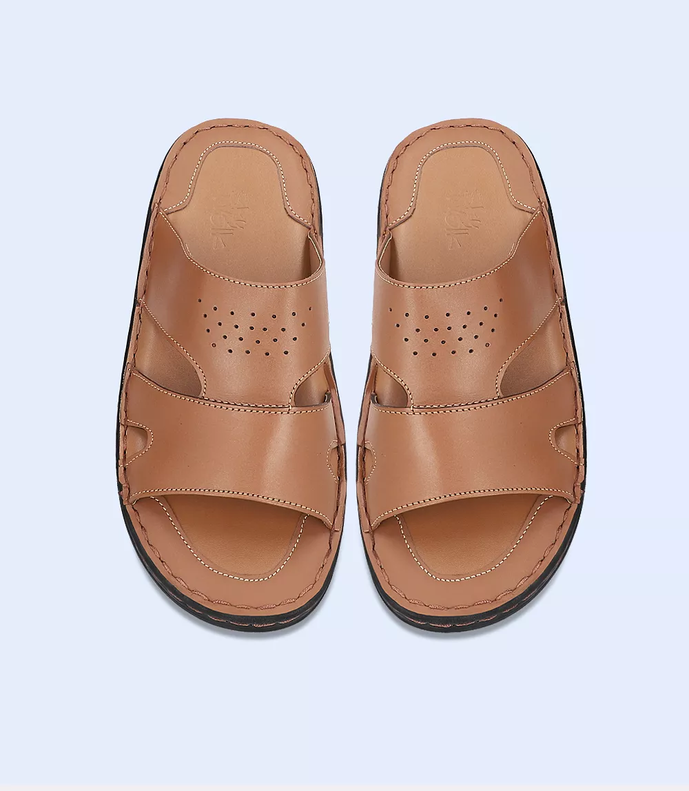 BM4822 Brown Men's Comfort Slipper