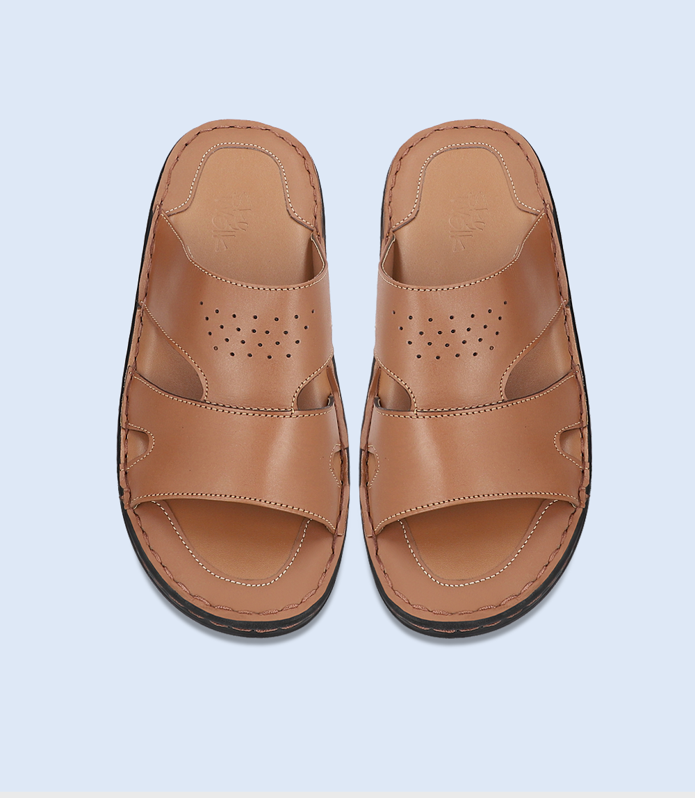 BM4822 Brown Men's Slipper