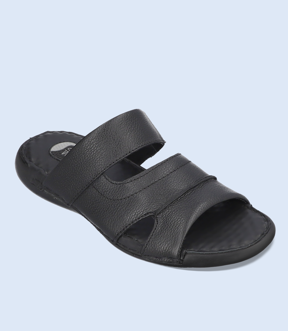 BM4857 Black Men Comfort Slipper