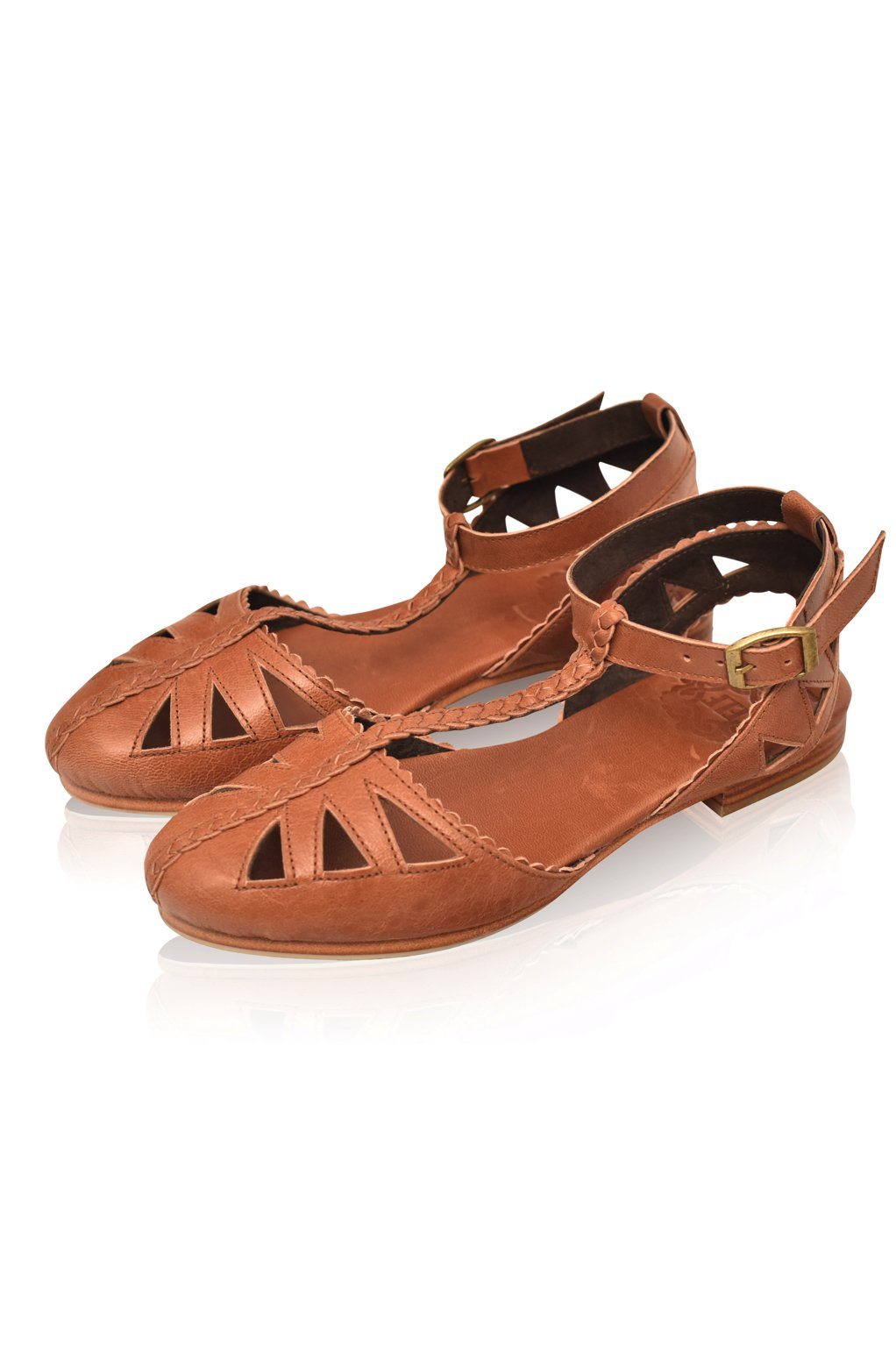 Bounty T-strap Leather Sandals - Best Deals, Stylish Designs, Shop Now!