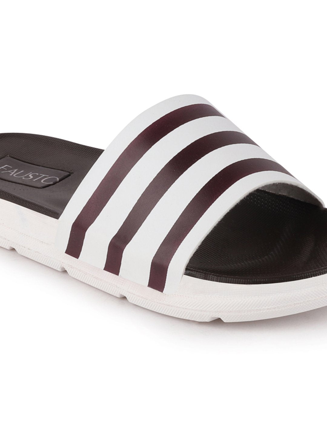 Brown Men's Casual Slip-On Flip-Flops