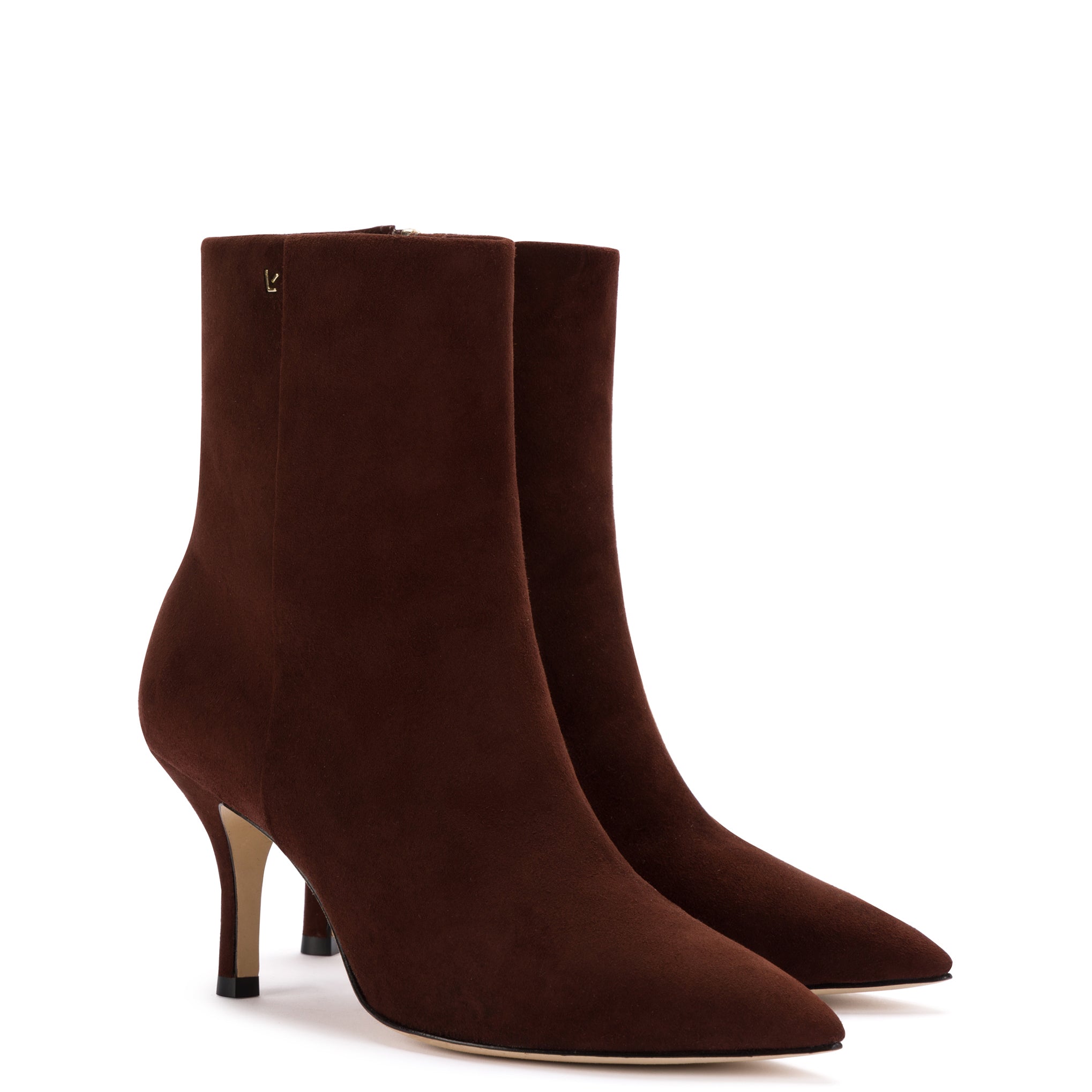 Brown Suede Mini Kate Boot