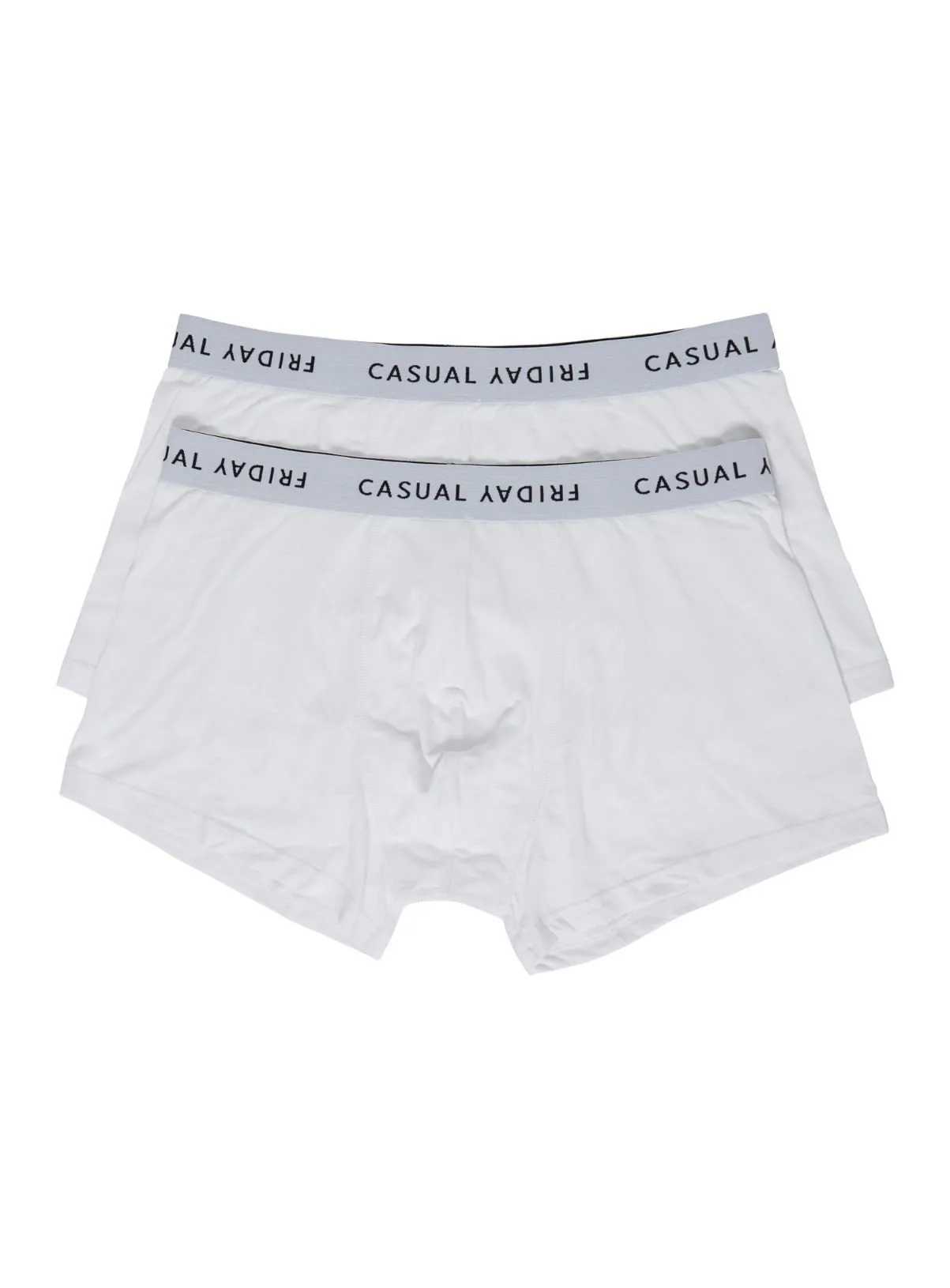 Buy White Bamboo Boxers S 2 Pack CASUAL FRIDAY CFNORTH Logo | Underwear Tu