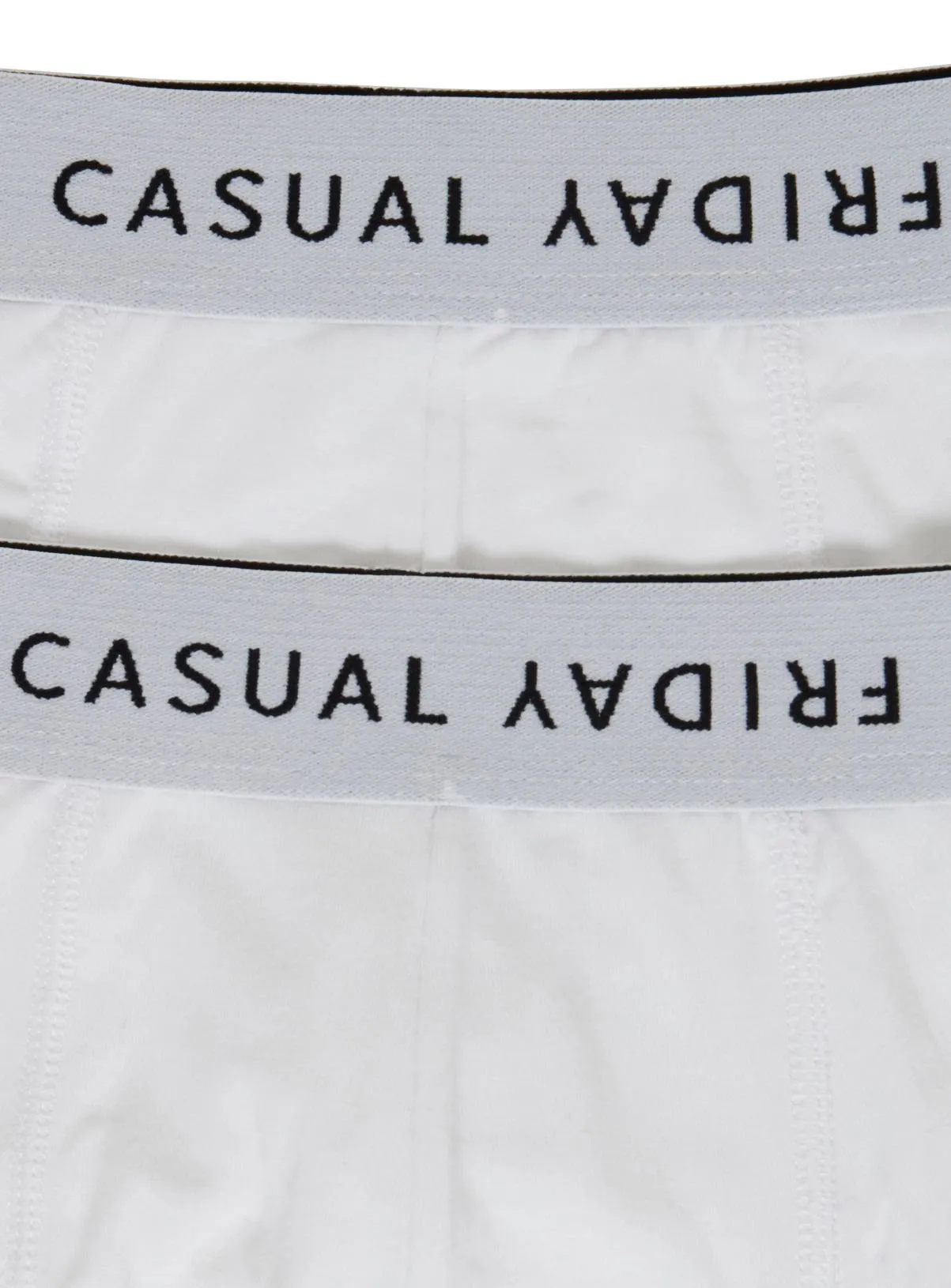 Buy White Bamboo Boxers S 2 Pack CASUAL FRIDAY CFNORTH Logo | Underwear Tu