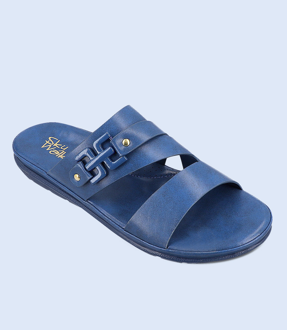 BW7071 Navy Women Comfort Slipper