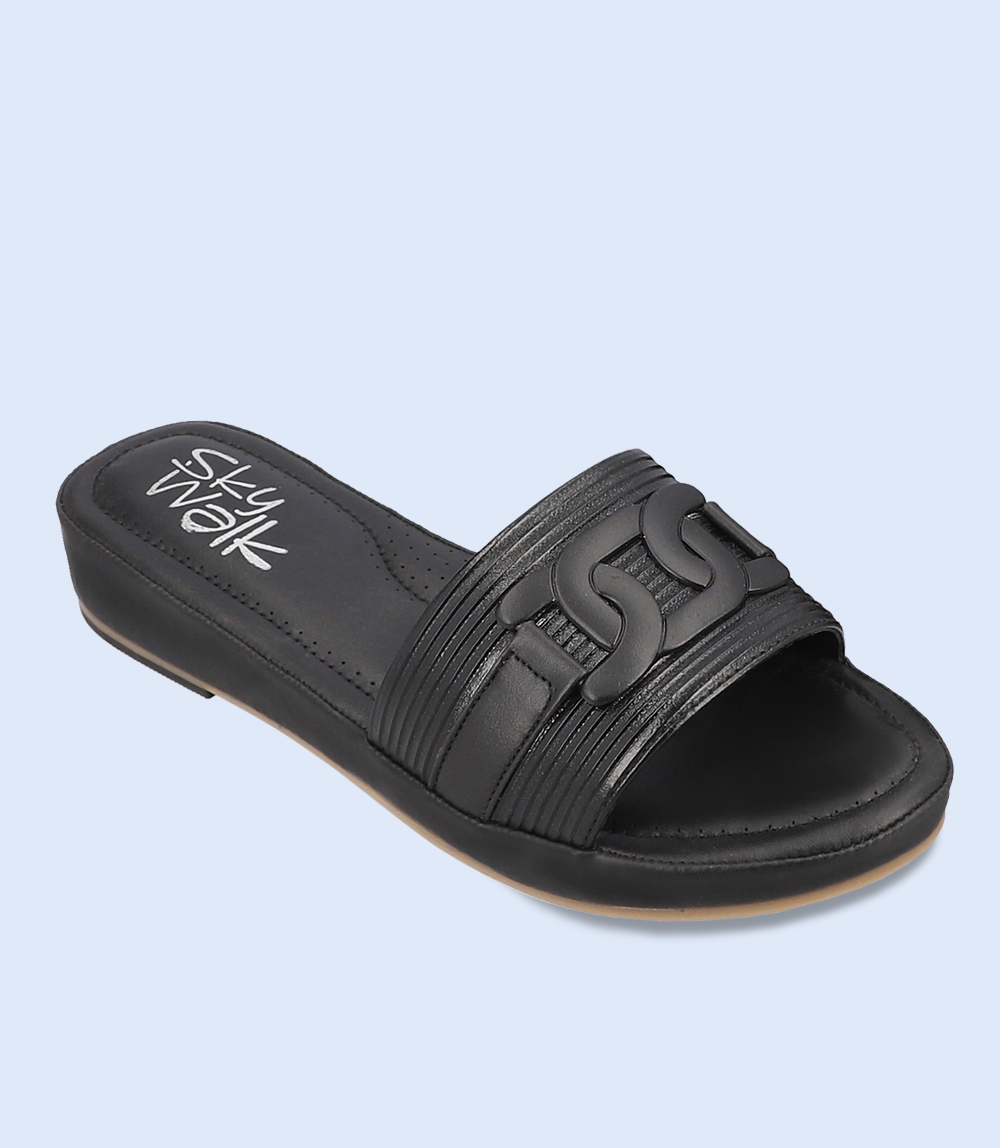 BW7565 Women's Slipper - Comfortable and Stylish in Black