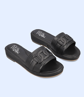 BW7565 Women's Slipper - Comfortable and Stylish in Black