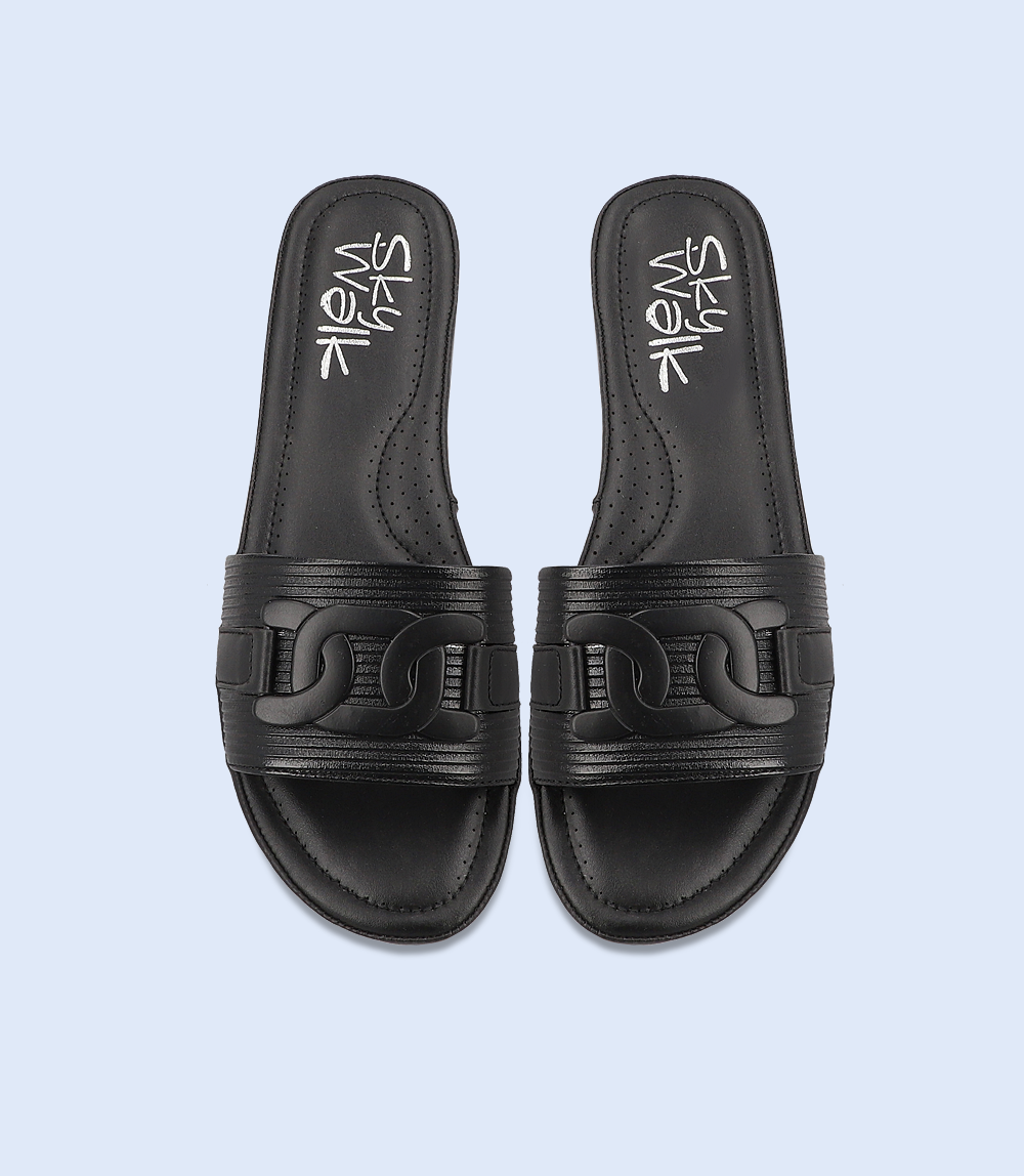 BW7565 Women's Slipper - Comfortable and Stylish in Black