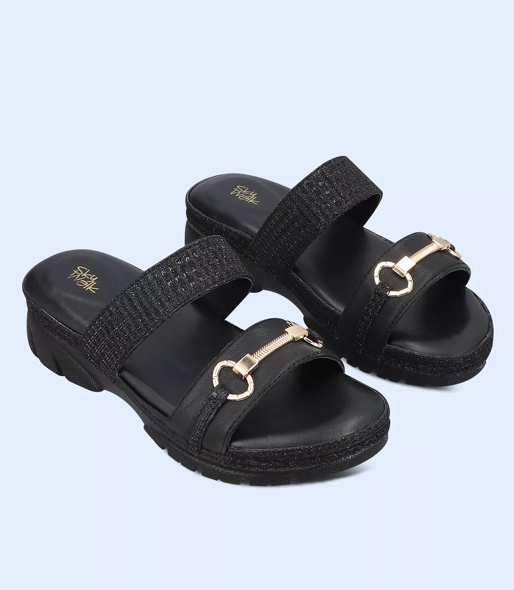 BW7920 Women Slipper Black