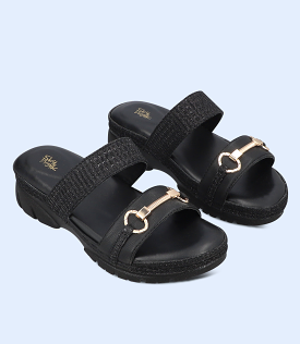 BW7920 Women Slipper Black