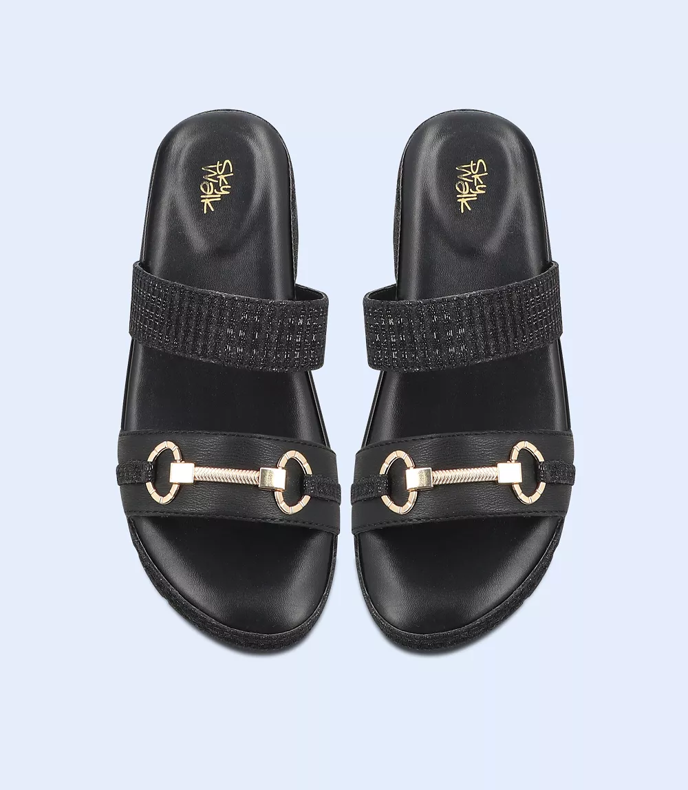 BW7920 Women Slipper Black