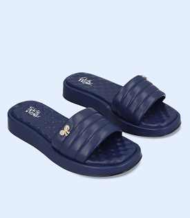 BW8031 Navy Women's Comfort Slipper