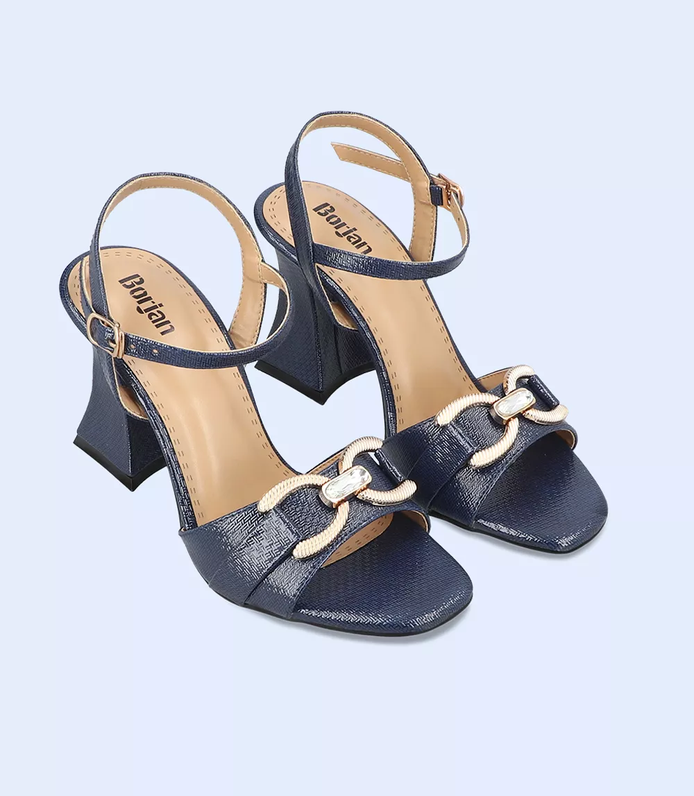 BW9344-NAVY-Women Sandal Heel - Buy now at a discounted price!