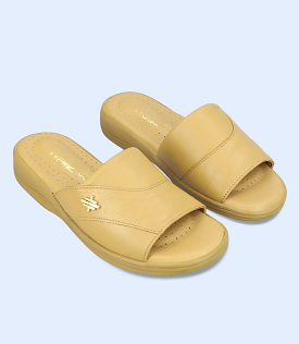 BW9513-MUSTARD-Women Slipper