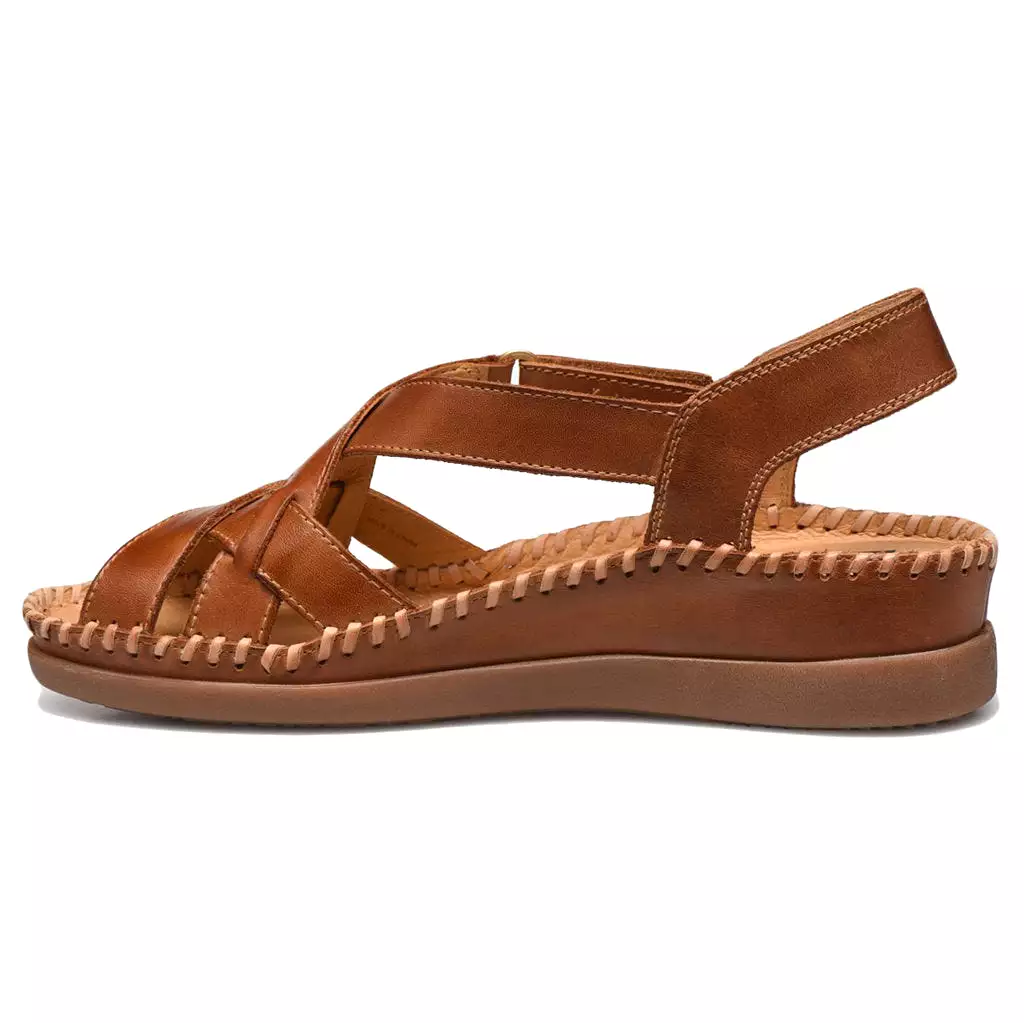 Cadaques leather slingback sandals for women