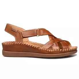 Cadaques leather slingback sandals for women