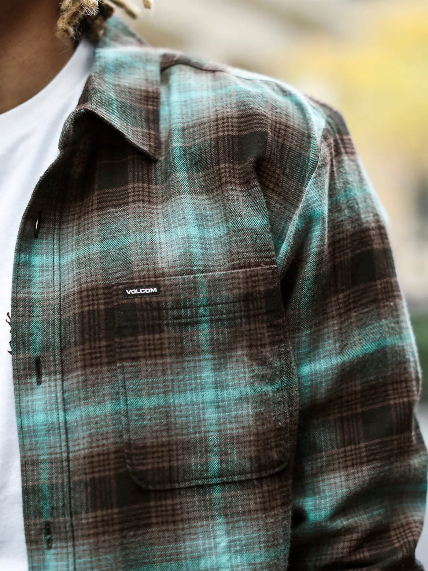 Caden Long Sleeve Plaid Buttondown Shirt.