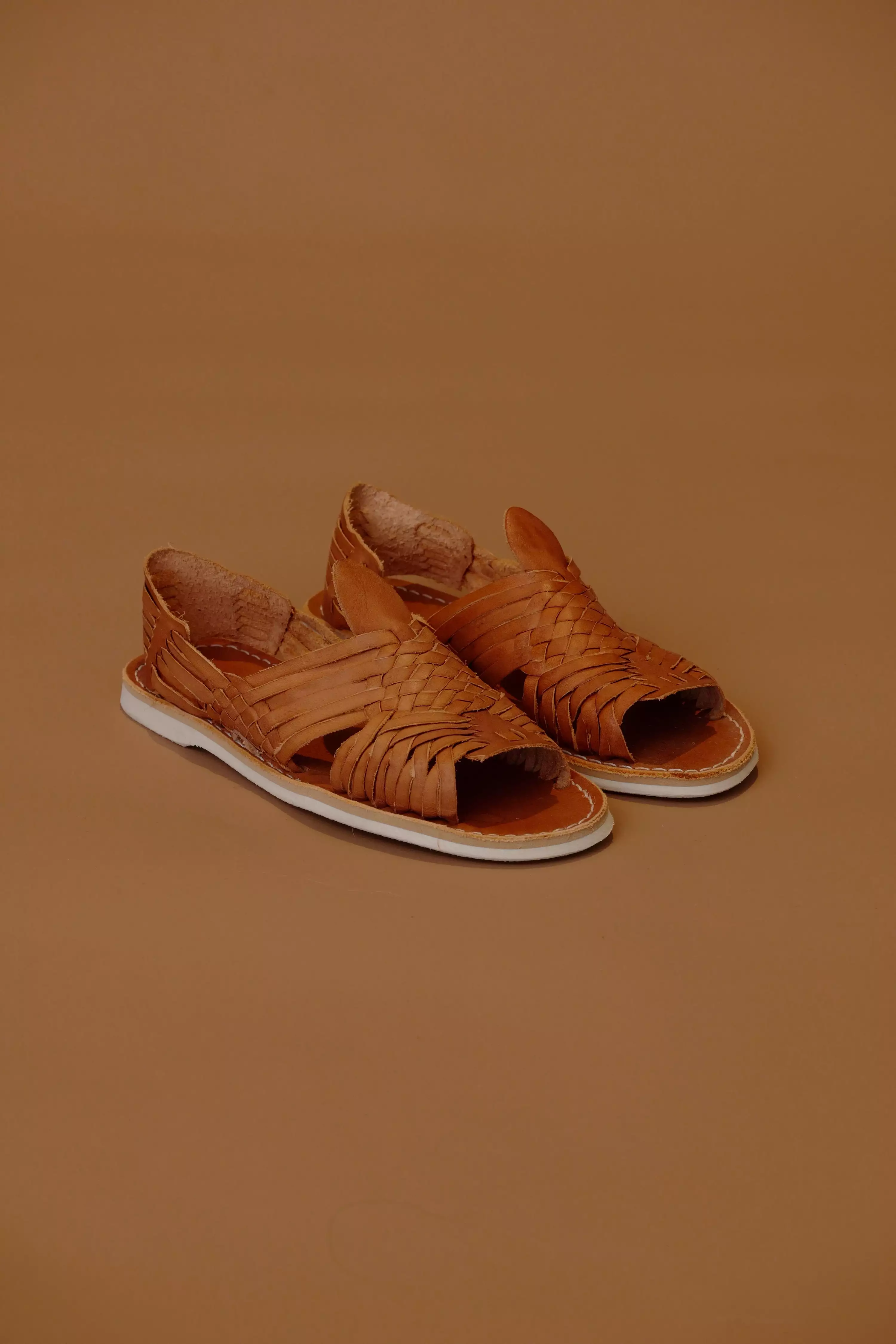 Camel Leather Mexican Huarache