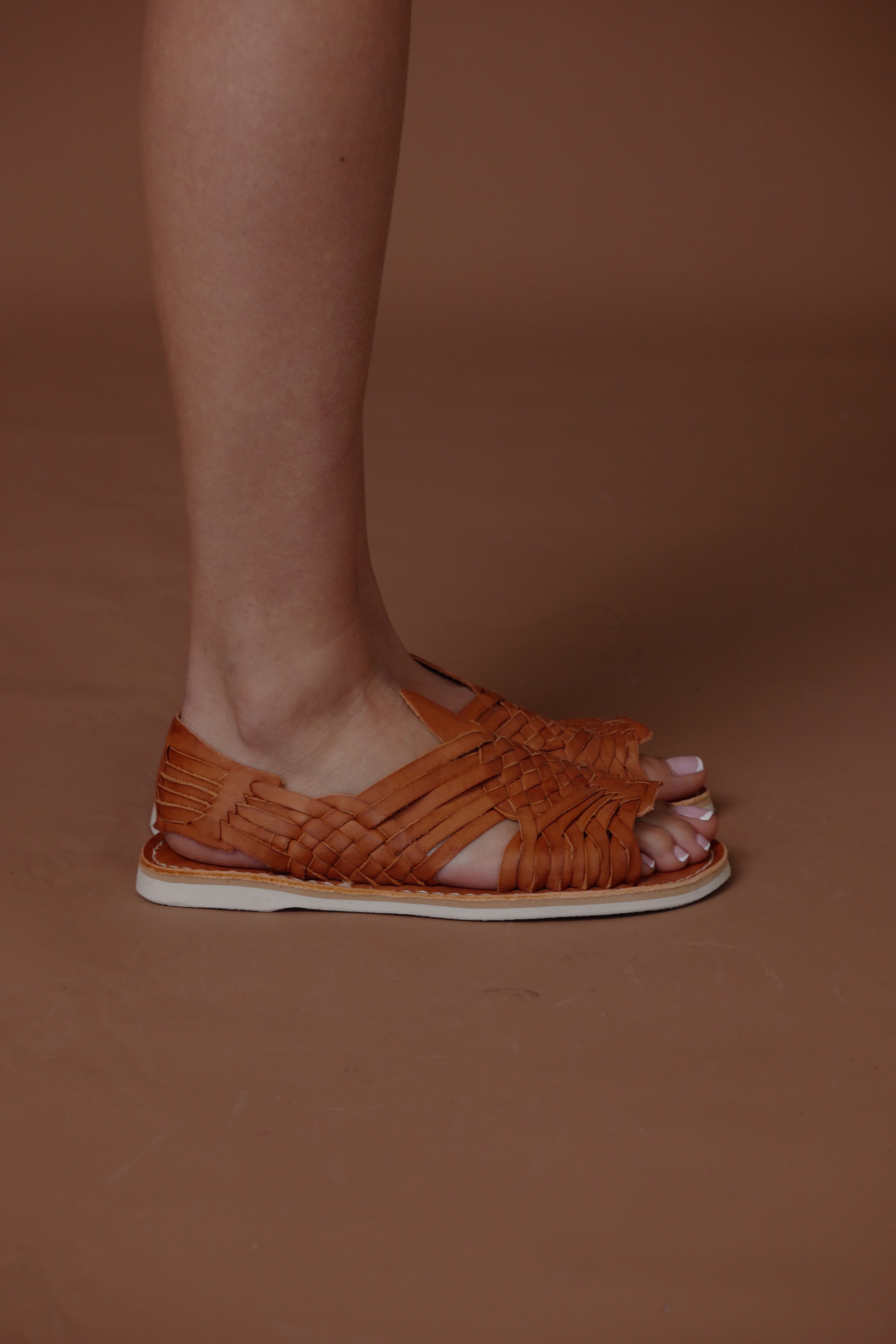 Camel Leather Pachuco Sandal