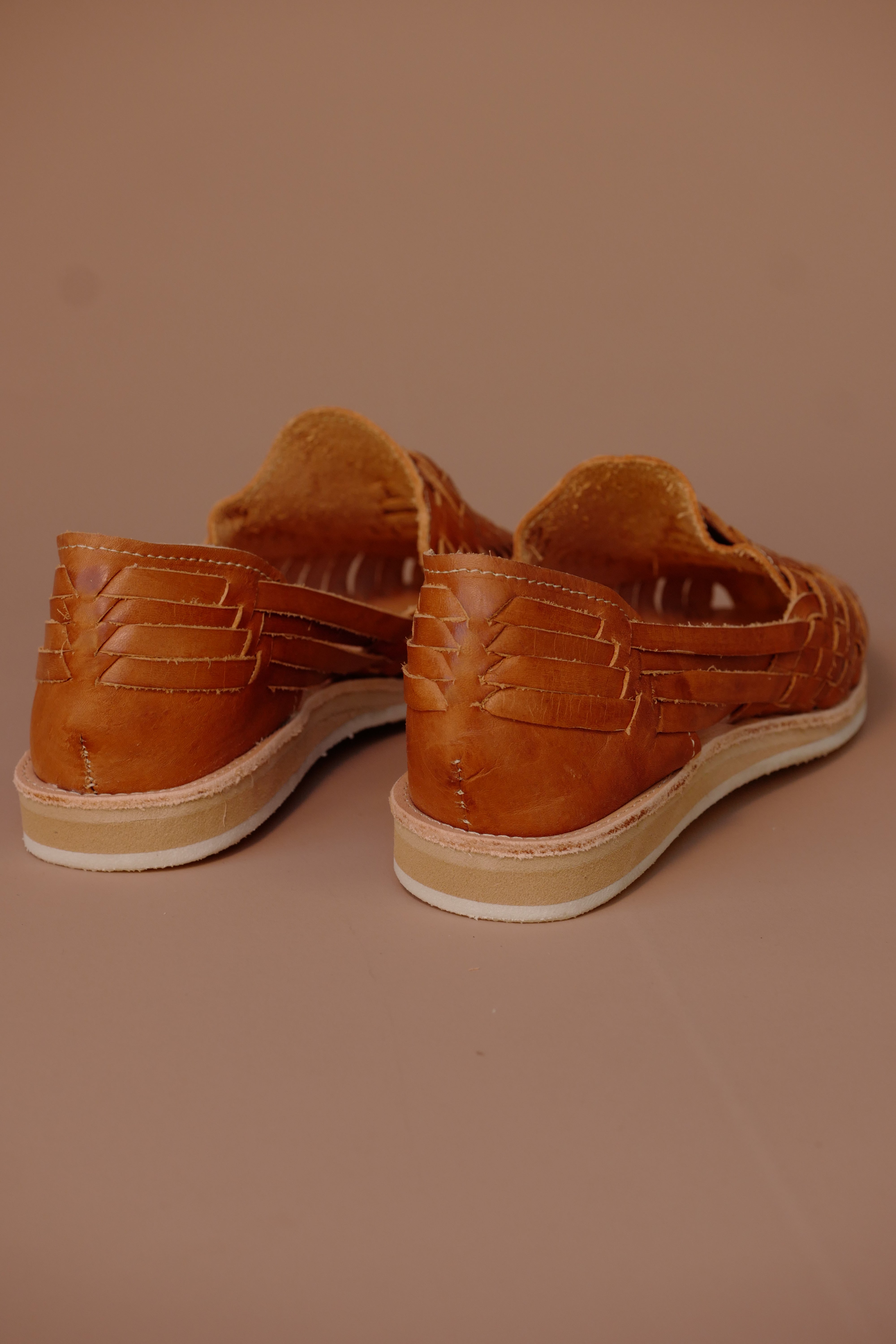 Camel Leather Sandal