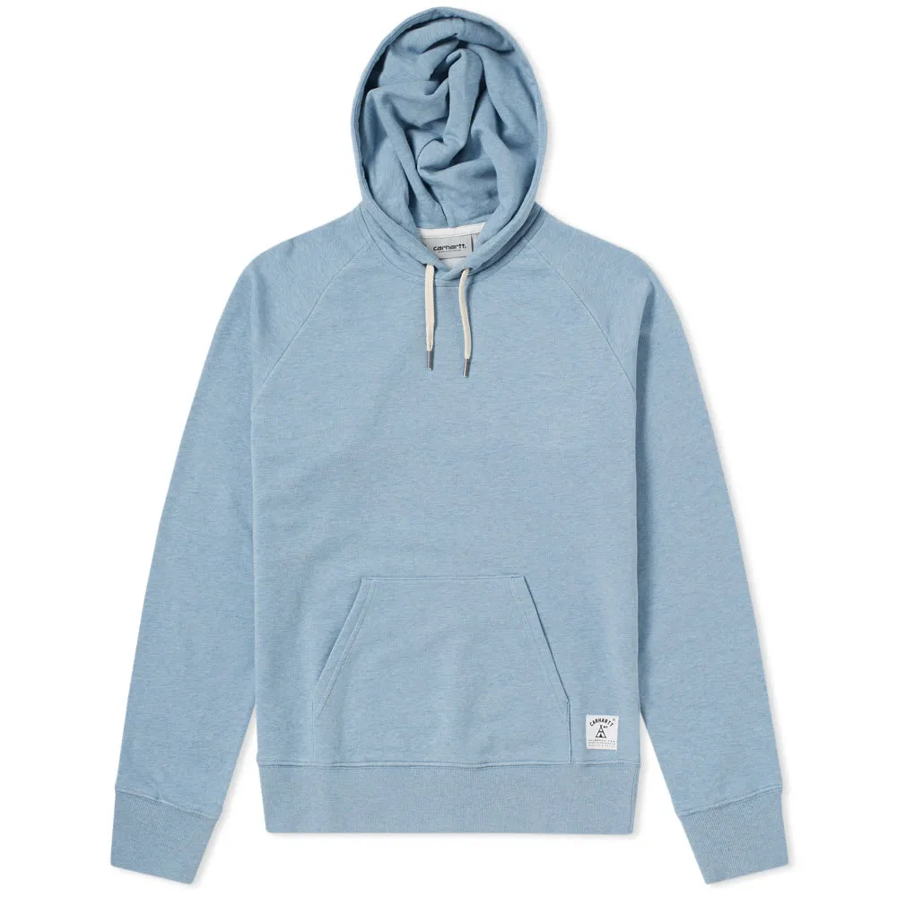 Carhartt WIP Holbrook LT Pullover Hoody in Dusty Blue Heather