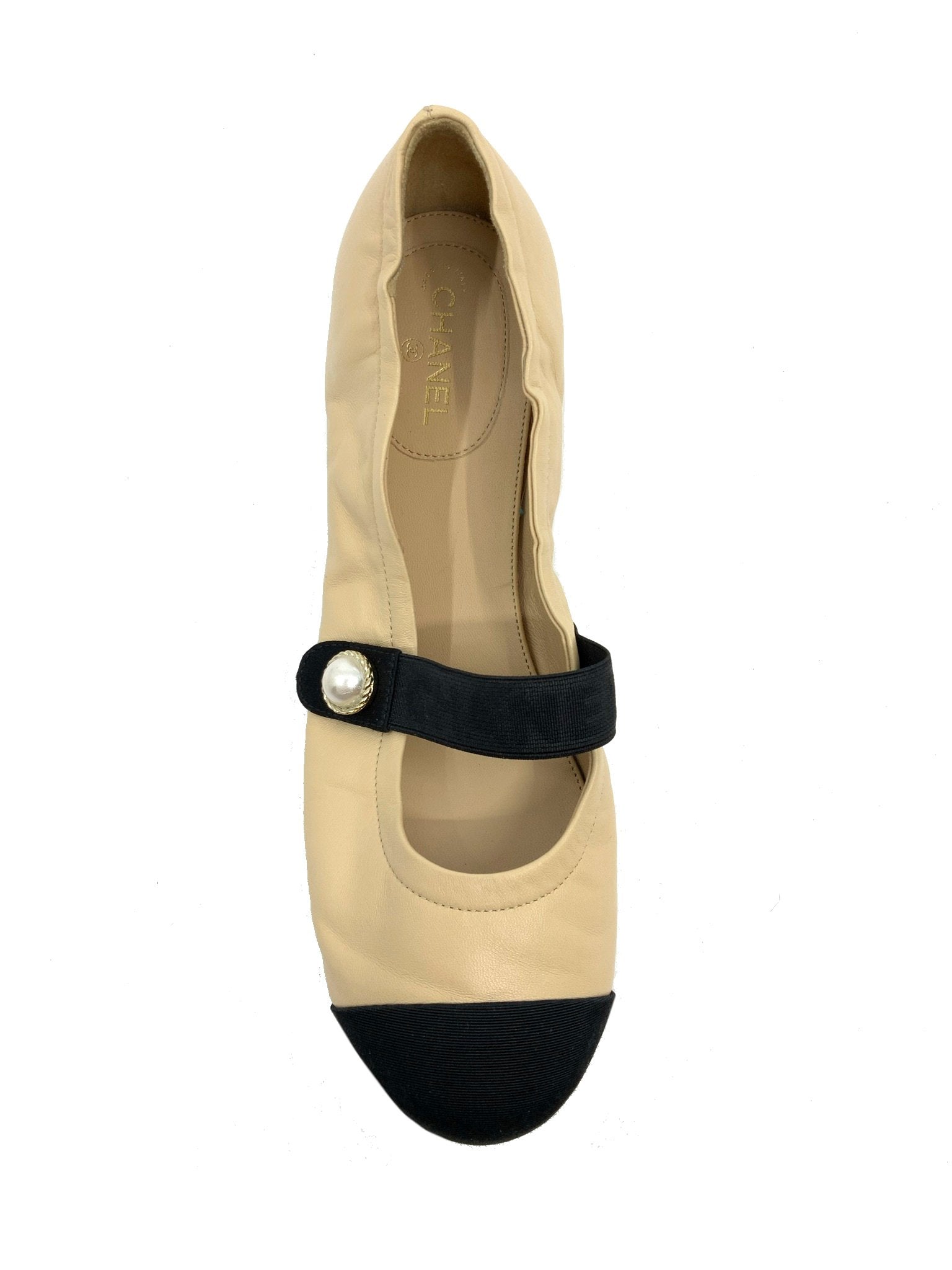 Chanel Lambskin Ballet Flats Size 9