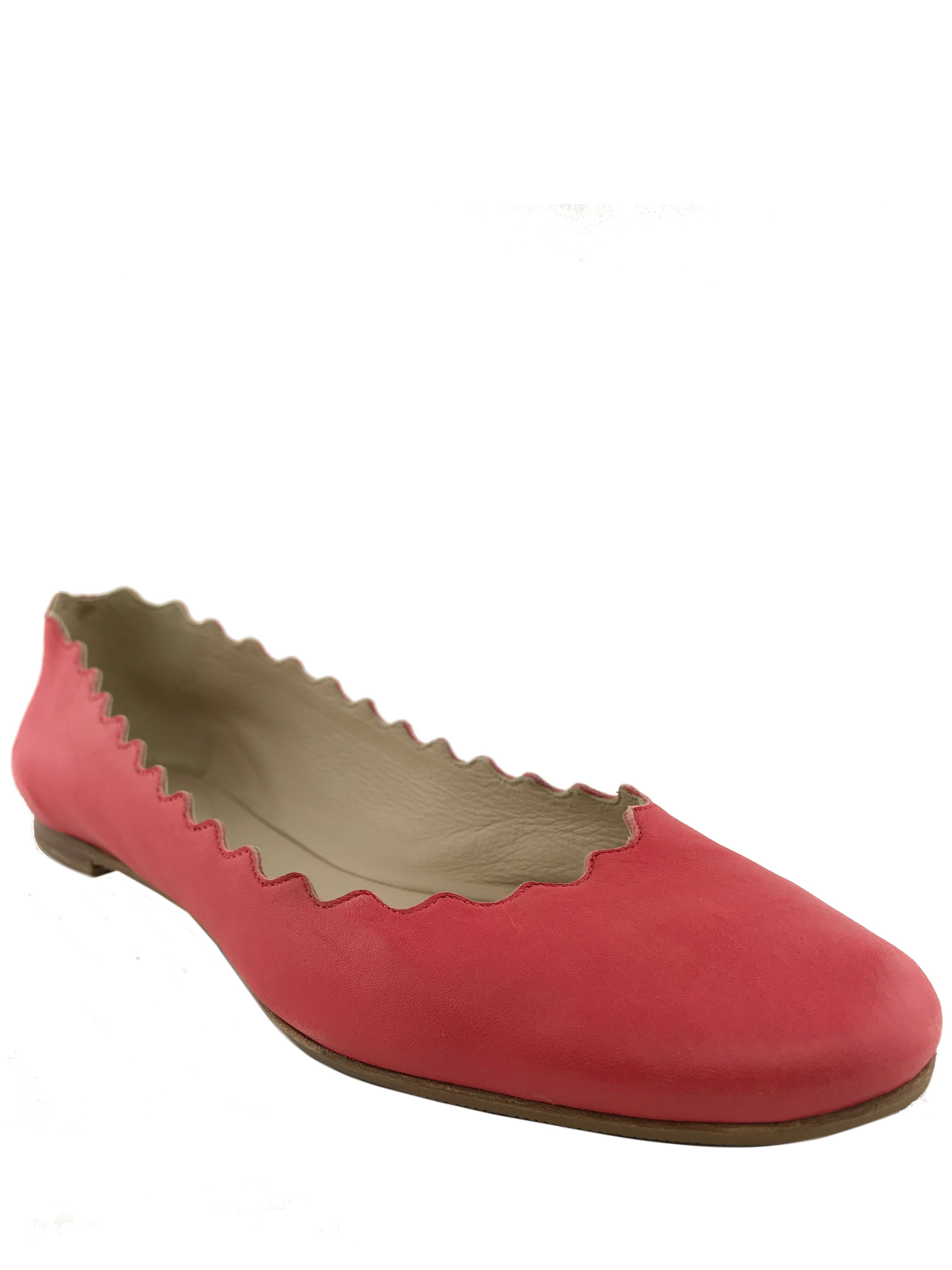 Chloe Lauren leather ballet flats size 7.5