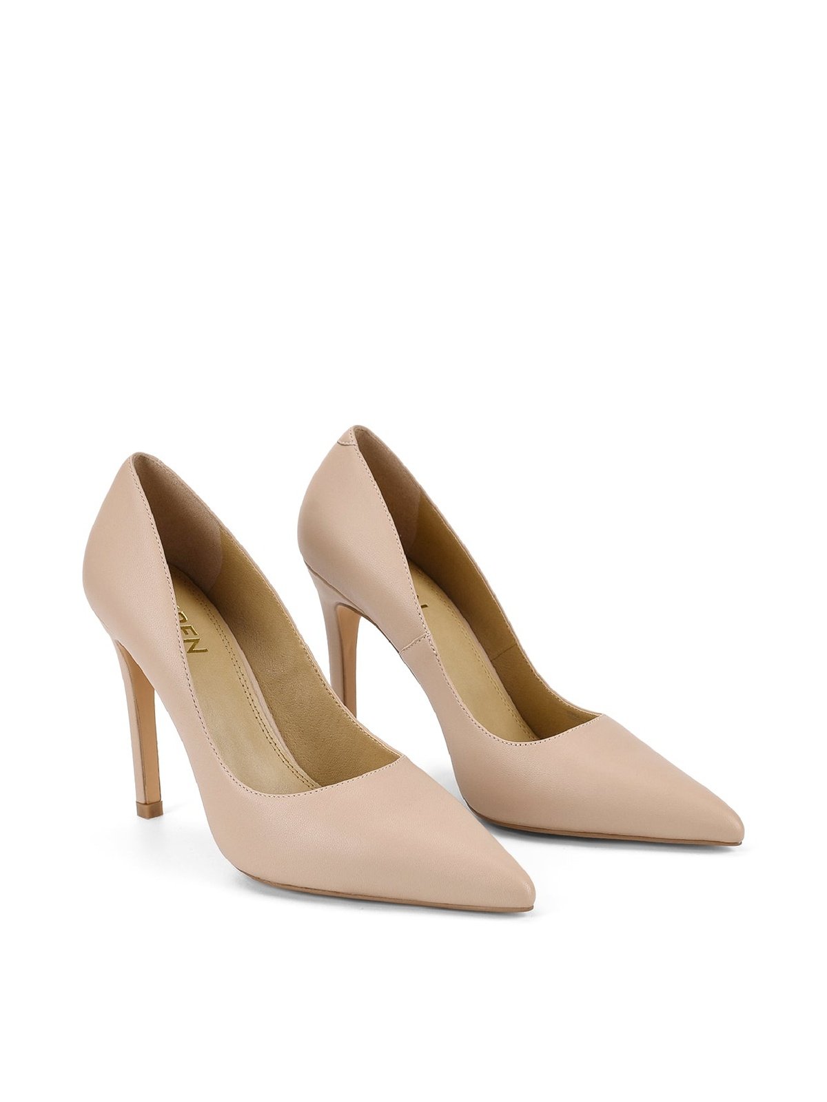 Circa Stiletto Pumps - Seashell Leather - Online shopping for stylish and trendy seashell leather stiletto pumps at affordable p