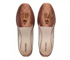 Cocoa Brown Slip-On Shoes