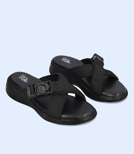 Comfort Slipper for Women - BW7663 BLACK