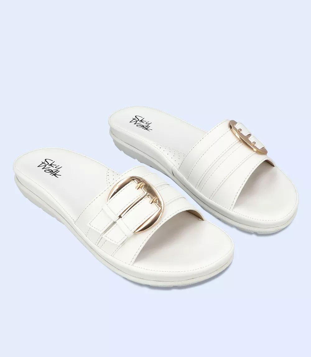 Comfort Slipper for Women - BW9255 White