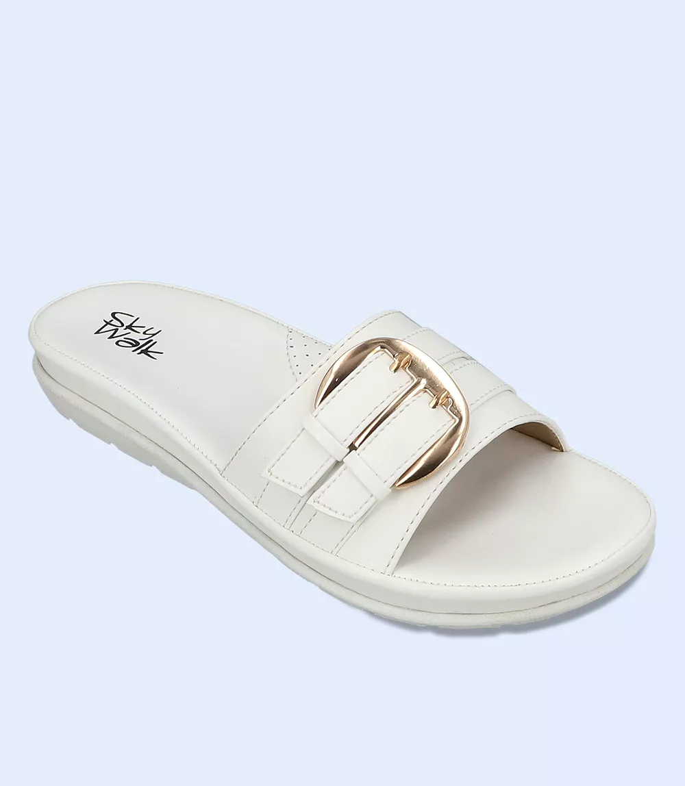 Comfort Slipper for Women - BW9255 White