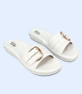 Comfort Slipper for Women - BW9255 White