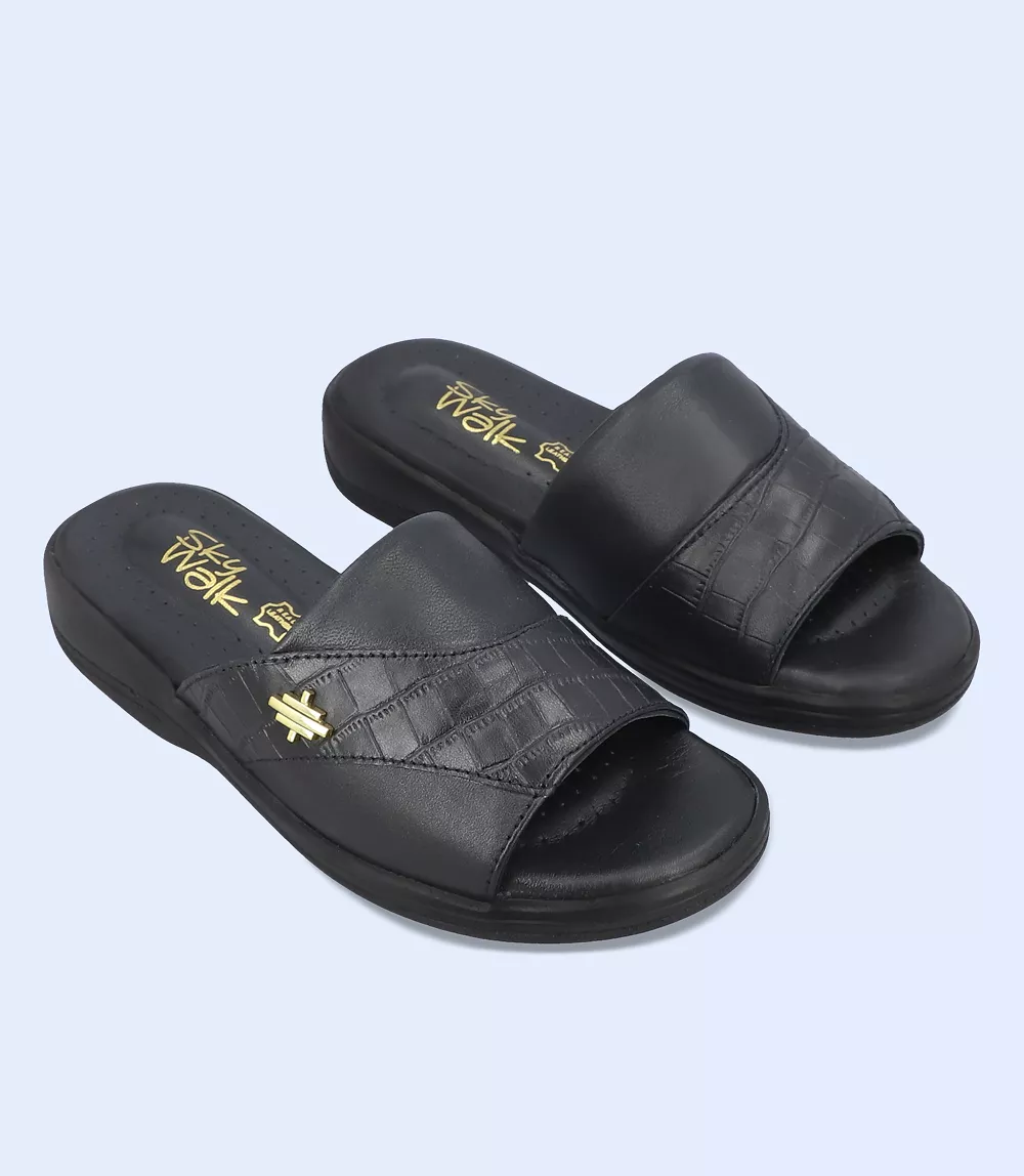 Comfort Slipper for Women - BW9513 Black