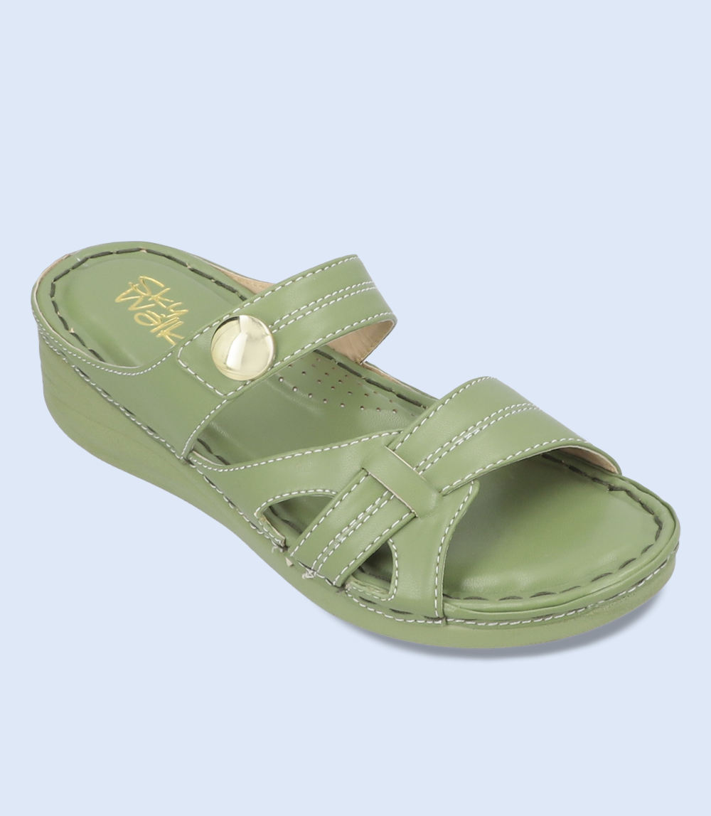 Comfort Slipper for Women - BW9731-GREEN