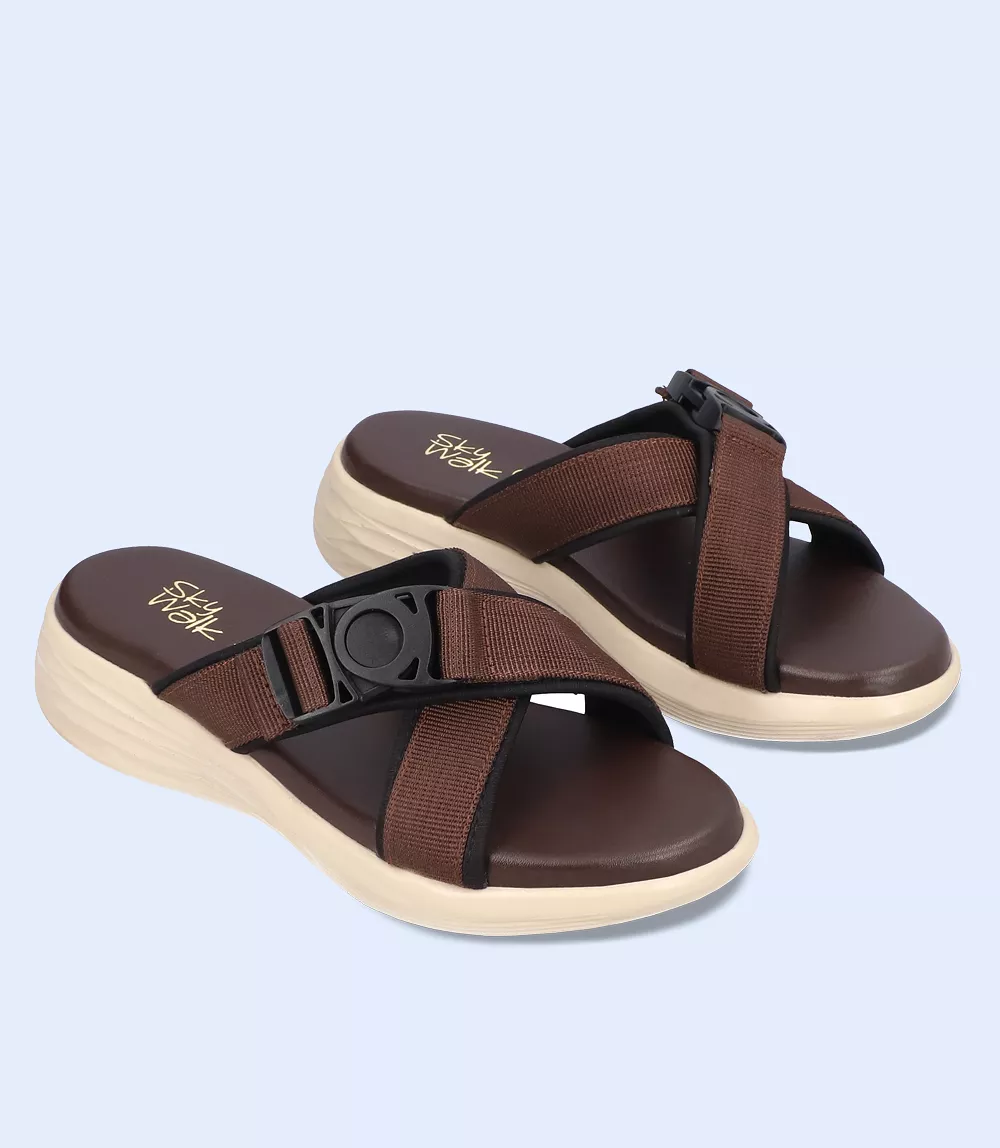 Comfort Slipper for Women in Brown Color