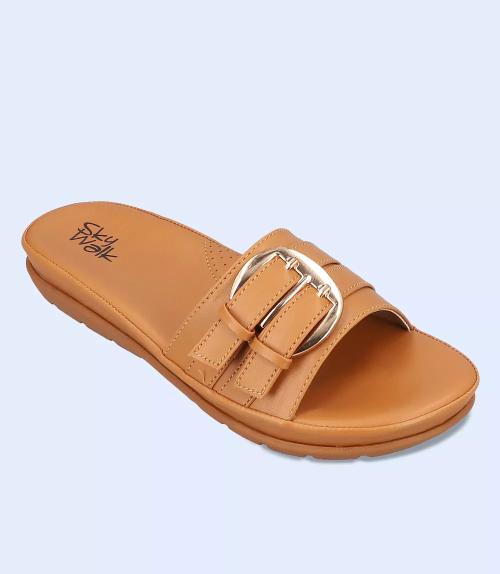 Comfort Slipper for Women in Tan