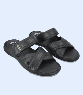 Comfort Slippers for Men - Black - BM5501.