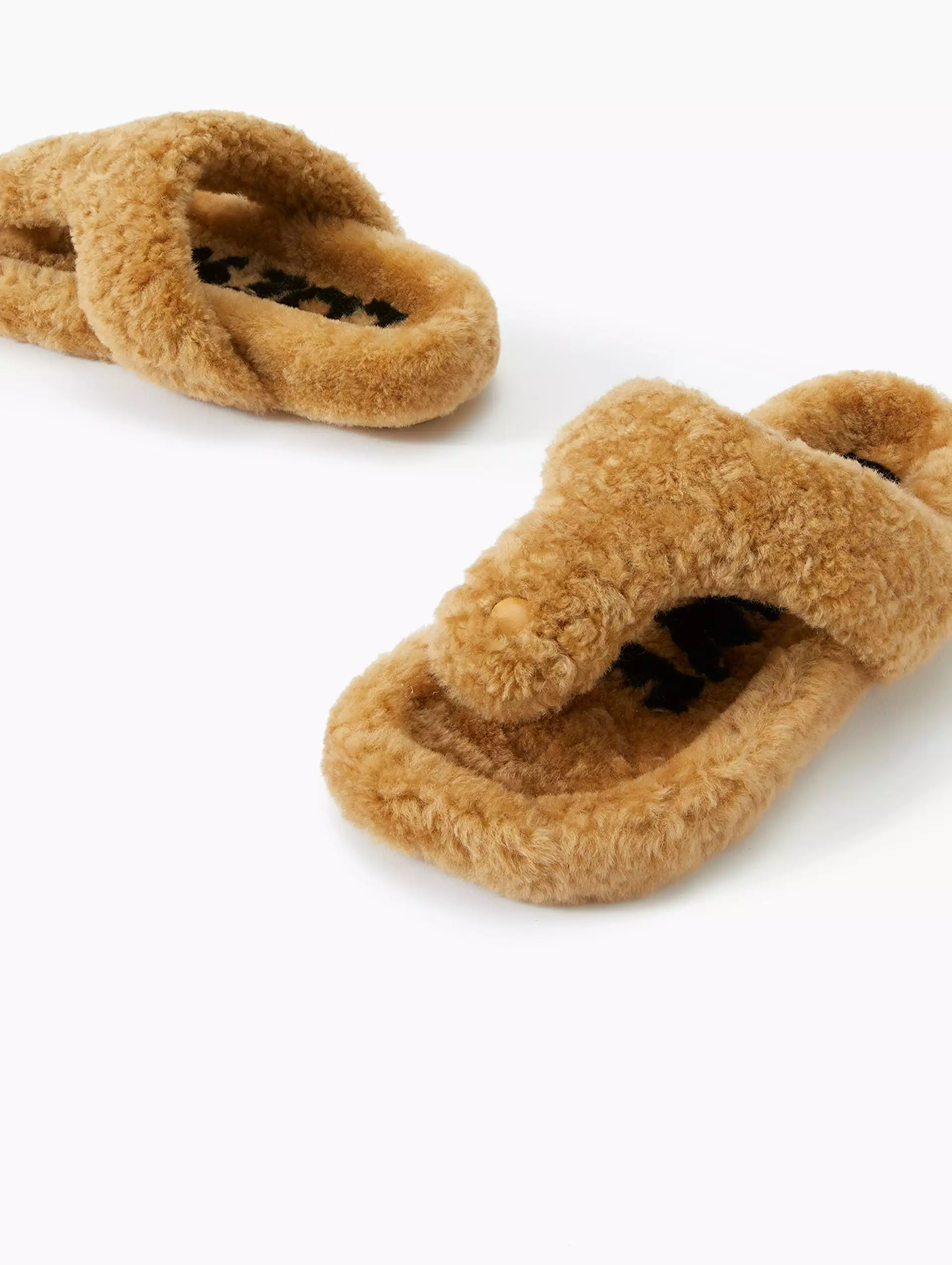 Comfortable Shearling Sandal