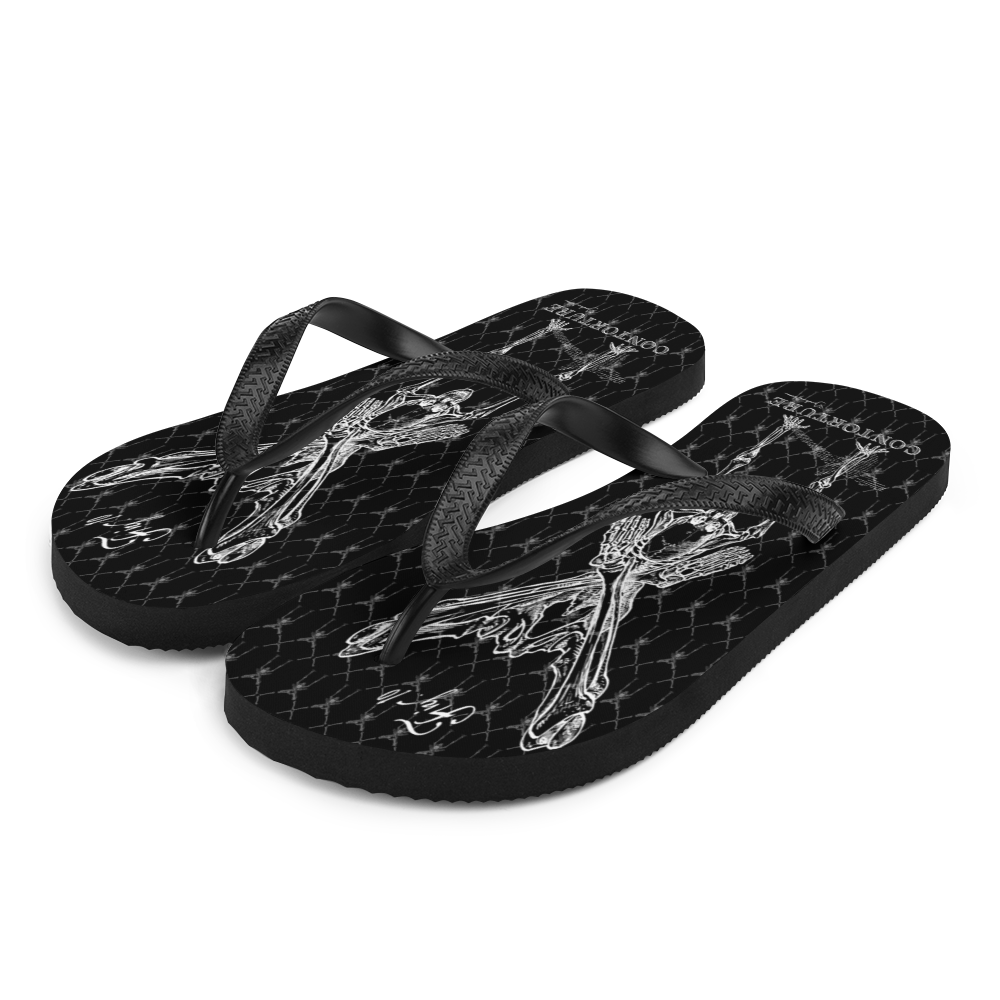 Contortion Flip-Flops: Boney White Contorture - Buy Now