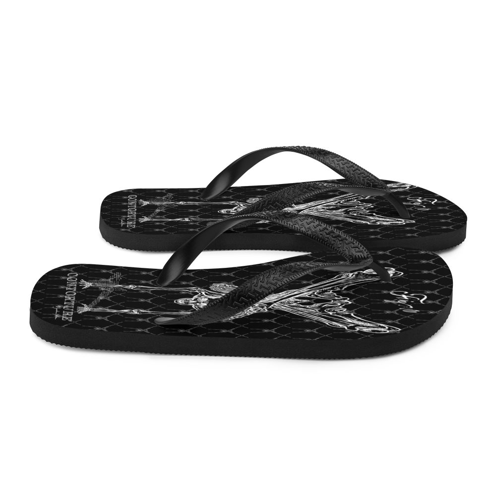 Contortion Flip-Flops: Boney White Contorture - Buy Now