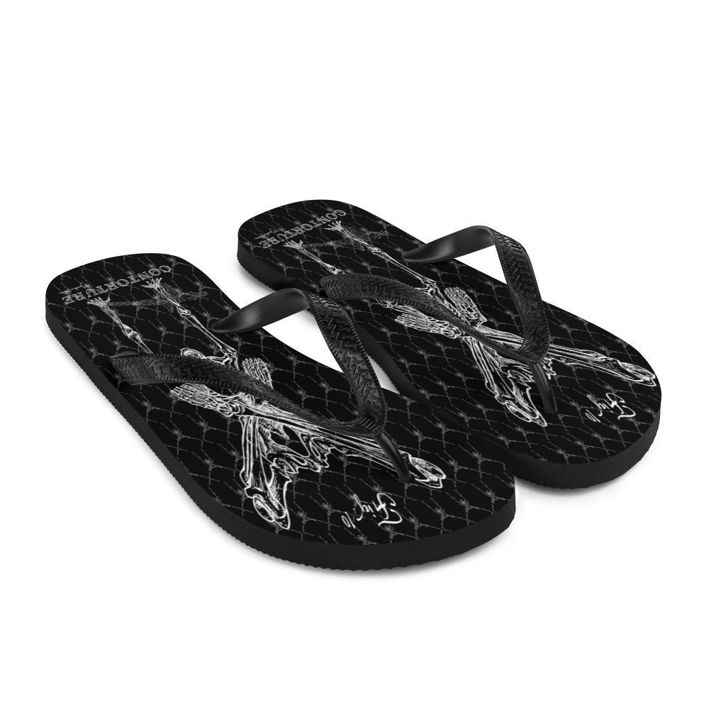 Contortion Flip-Flops: Boney White Contorture - Buy Now